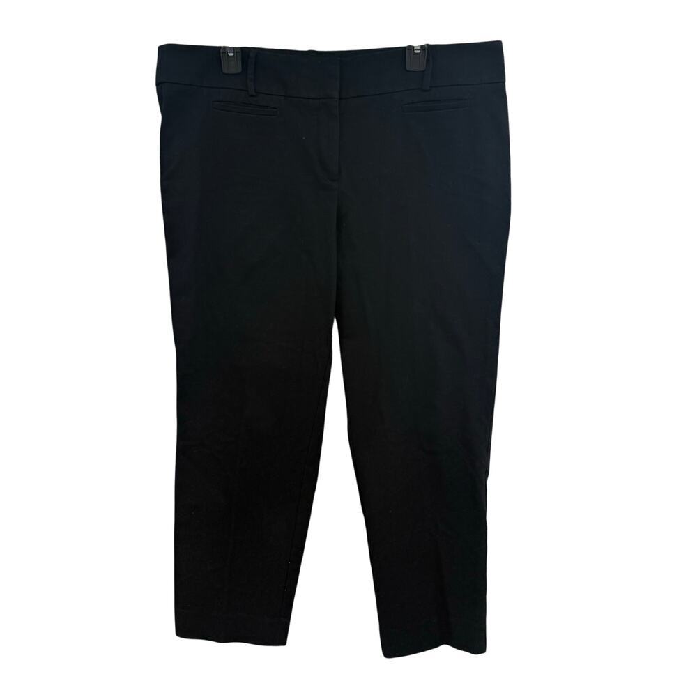 The Loft Marisa Fit Black crop Pant 14